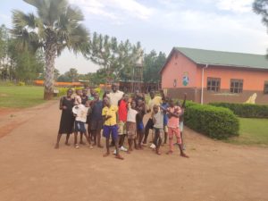 Gruppe Kinder in Afrika